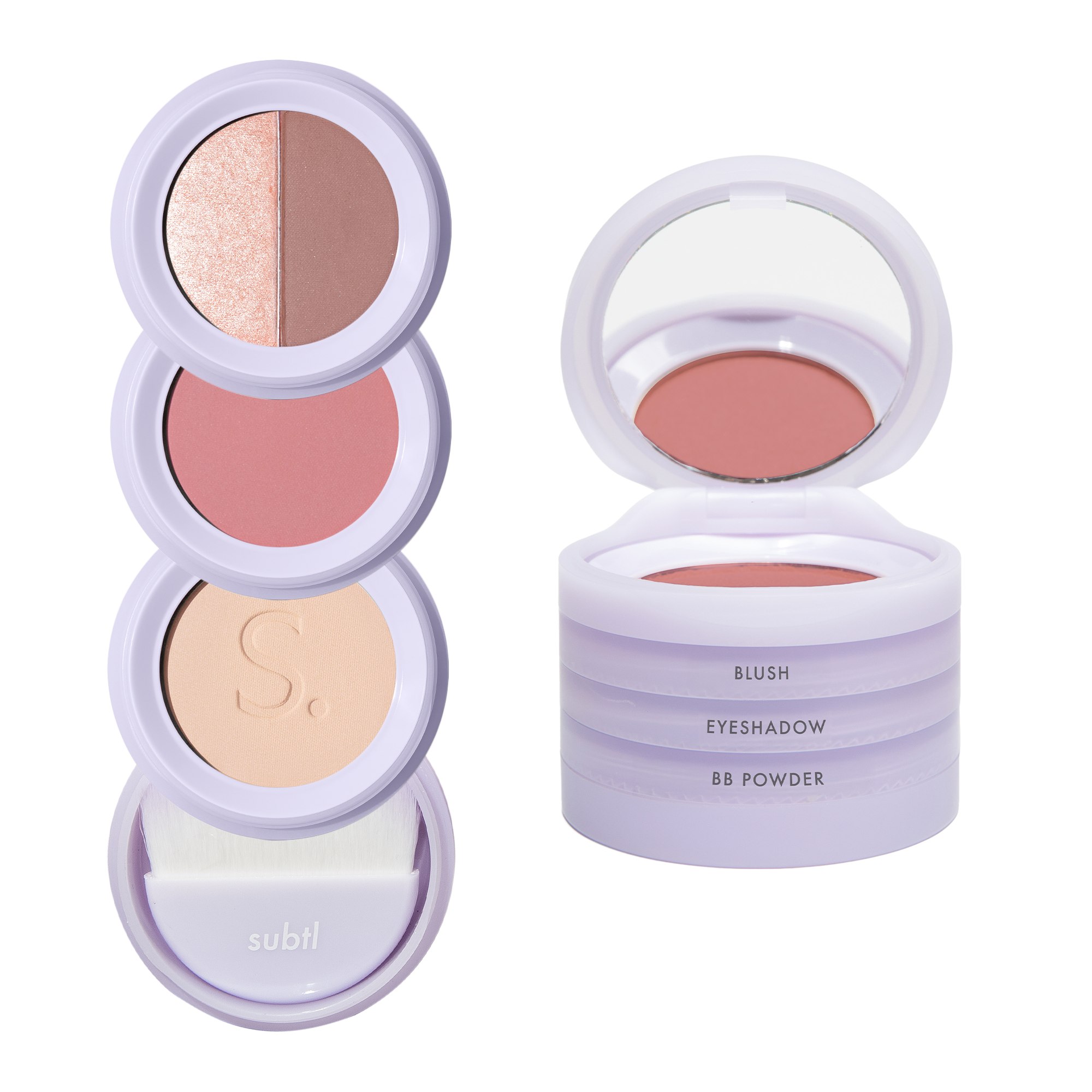 SUBTL. Beauty 3-in-1 Powder Stak #1