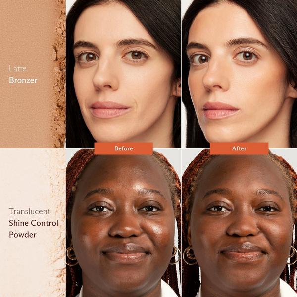 SUBTL. Beauty 6-in-1 Full Face Makeup Stak + Dual-Ended Face Brush #7