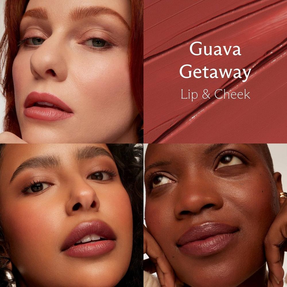 6-in-1 Full Face Makeup Stak with Dual-Ended Face Brush - 013W