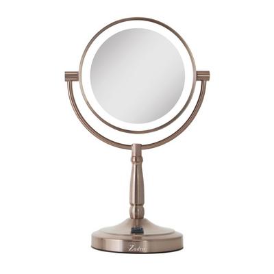 Zadro Cordless LED Lighted Makeup Mirror with 10X/1X