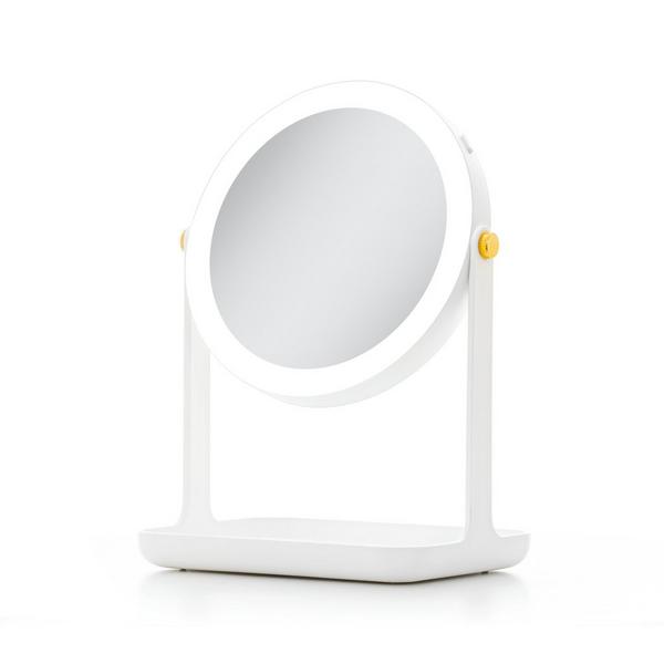 Zadro LED Lighted Makeup Mirror with 5X/1X, Tray & Phone Holder #2