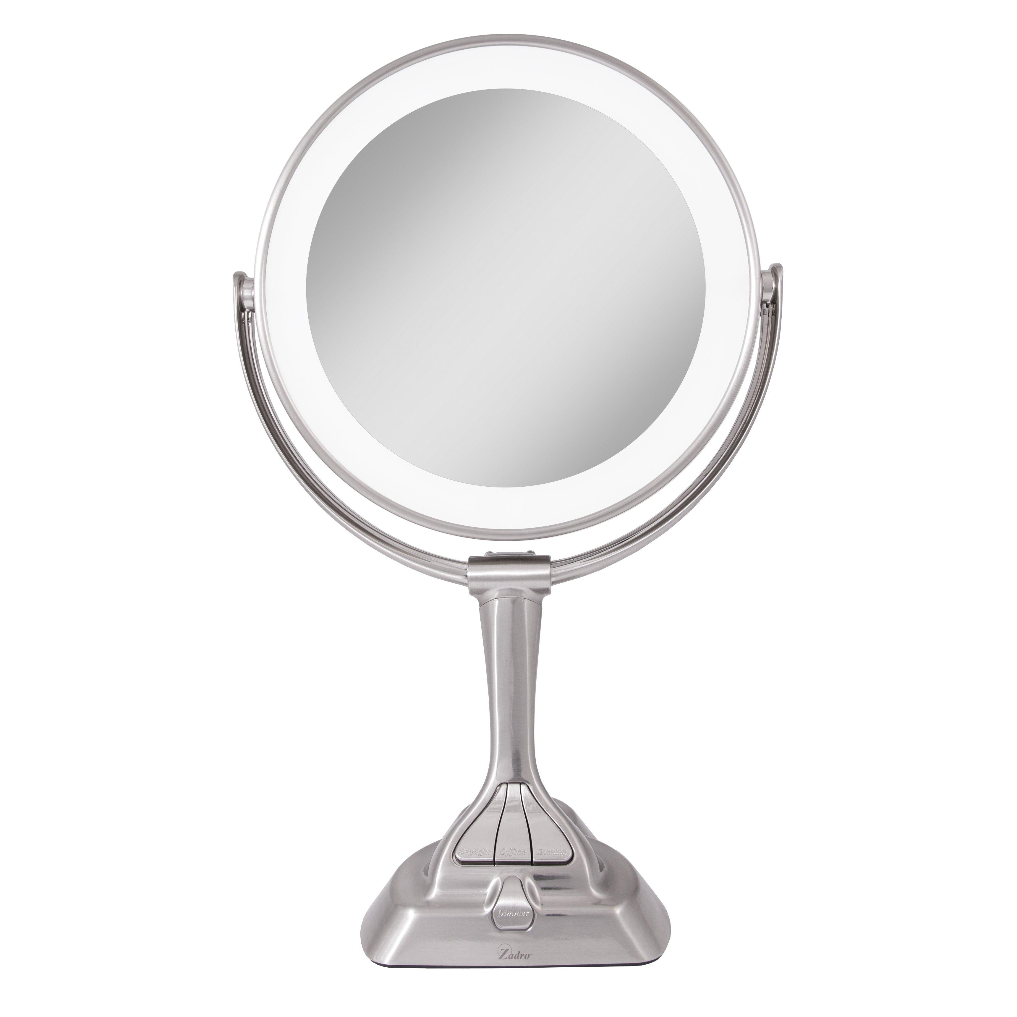 Zadro Lighted Makeup Mirror with 10X/1X, Smart Dimming Control #1