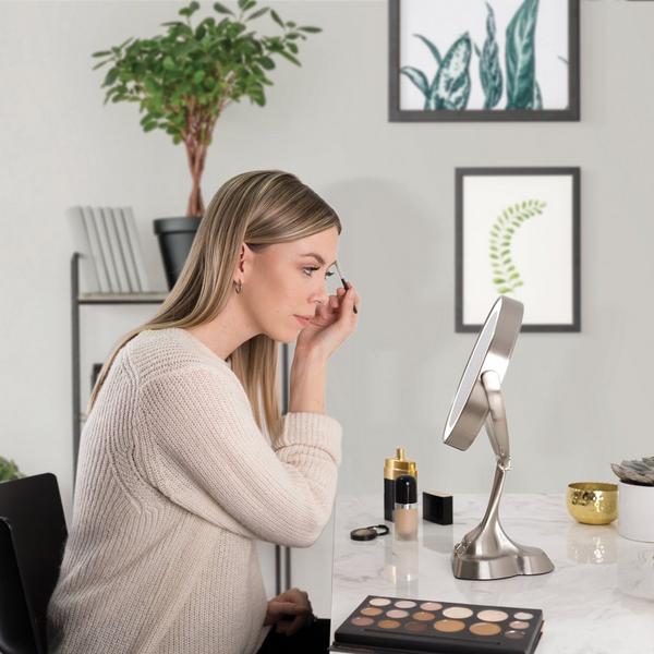 Zadro Lighted Makeup Mirror with 10X/1X, Smart Dimming Control #7