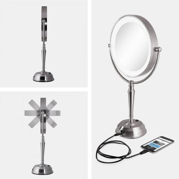 Zadro LED Lighted Makeup Mirrors with 10X/1X, USB Charging Port #2