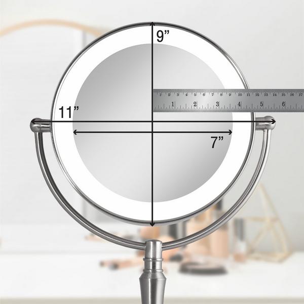 Zadro LED Lighted Makeup Mirrors with 10X/1X, USB Charging Port #5