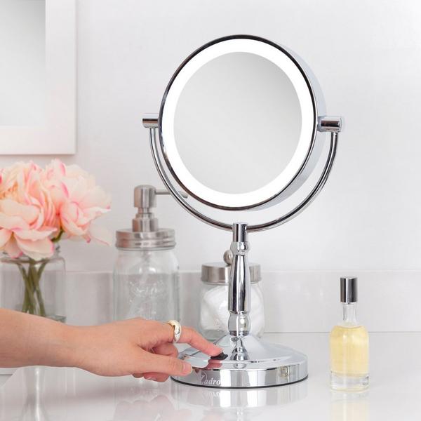 Zadro Cordless LED Lighted Makeup Mirror with 10X/1X #6