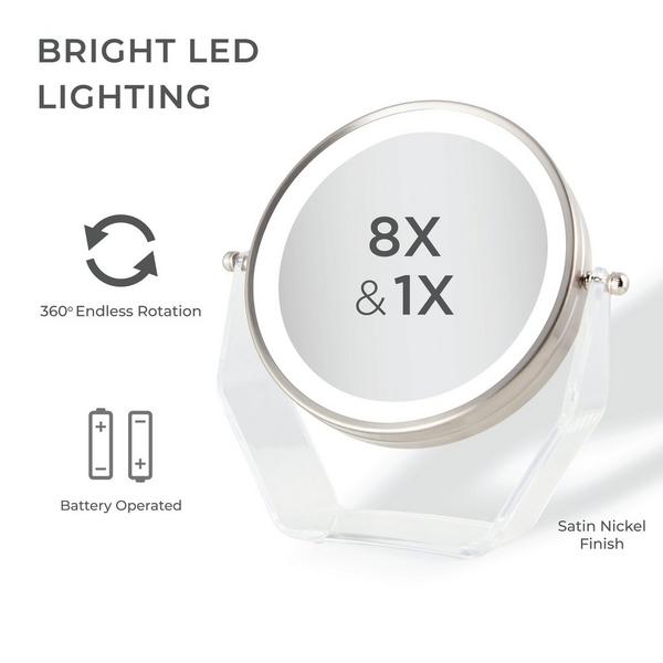 Zadro LED Lighted Makeup Mirror with Magnifications #2