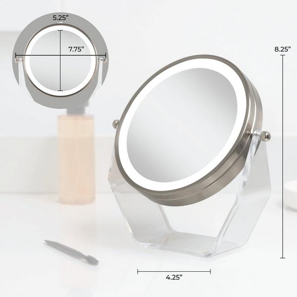 Zadro LED Lighted Makeup Mirror with Magnifications #3