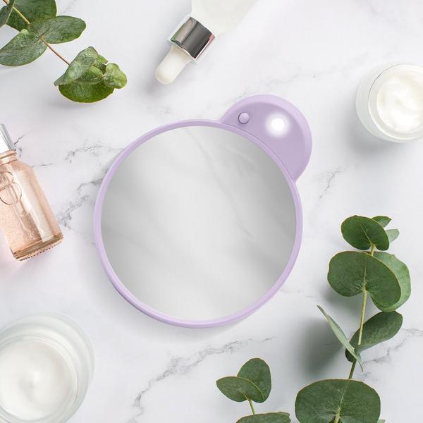 Zadro LED Lighted Compact Mirror with 10X, Suction Cups #8