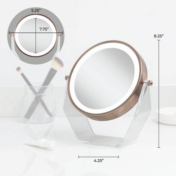 Zadro LED Lighted Makeup Mirror with Magnifications #3
