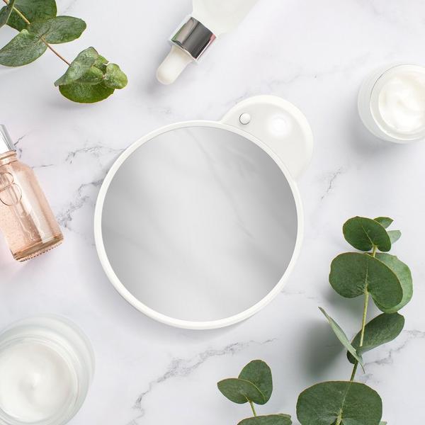 Zadro LED Lighted Compact Mirror with 10X, Suction Cups #8