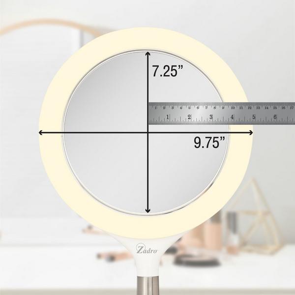 Zadro Mood Therapy Light Makeup Mirror with 8X/1X, Touch Control #6