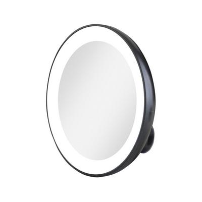 Zadro LED Ring Lighted Compact Mirror with 15X, Suction Cups