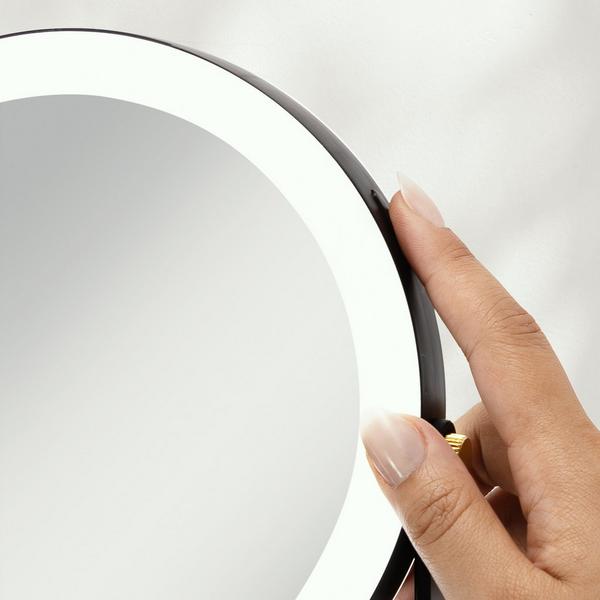 Zadro LED Lighted Makeup Mirror with 5X/1X, Tray & Phone Holder #5