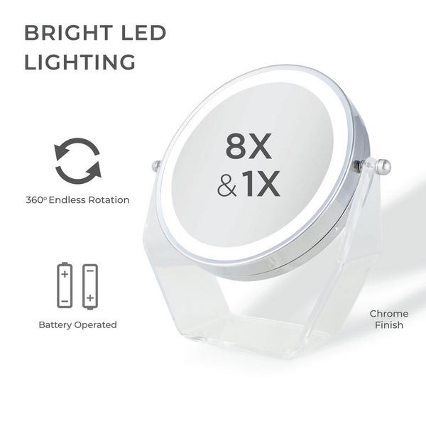 Zadro LED Lighted Makeup Mirror with Magnifications #2