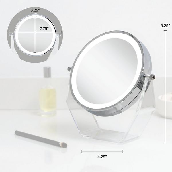 Zadro LED Lighted Makeup Mirror with Magnifications #3