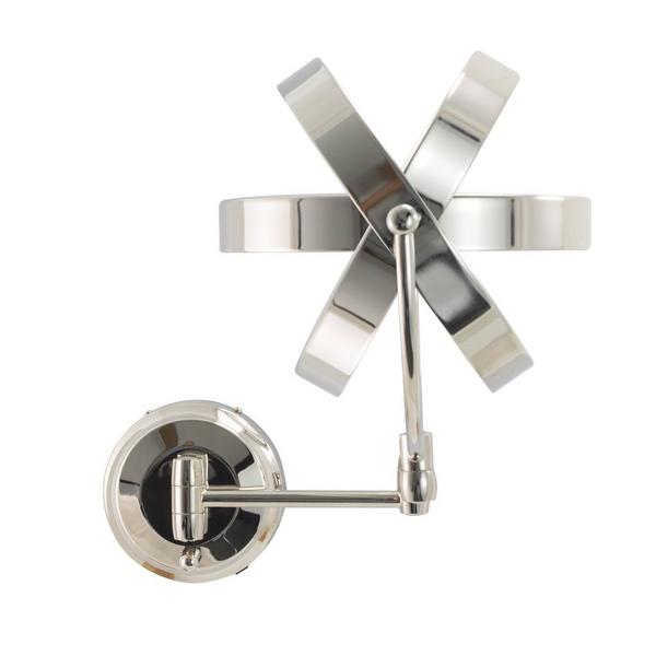 Zadro Lighted Wall Mounted Makeup Mirror with 5X/1X Battery/Cord #6