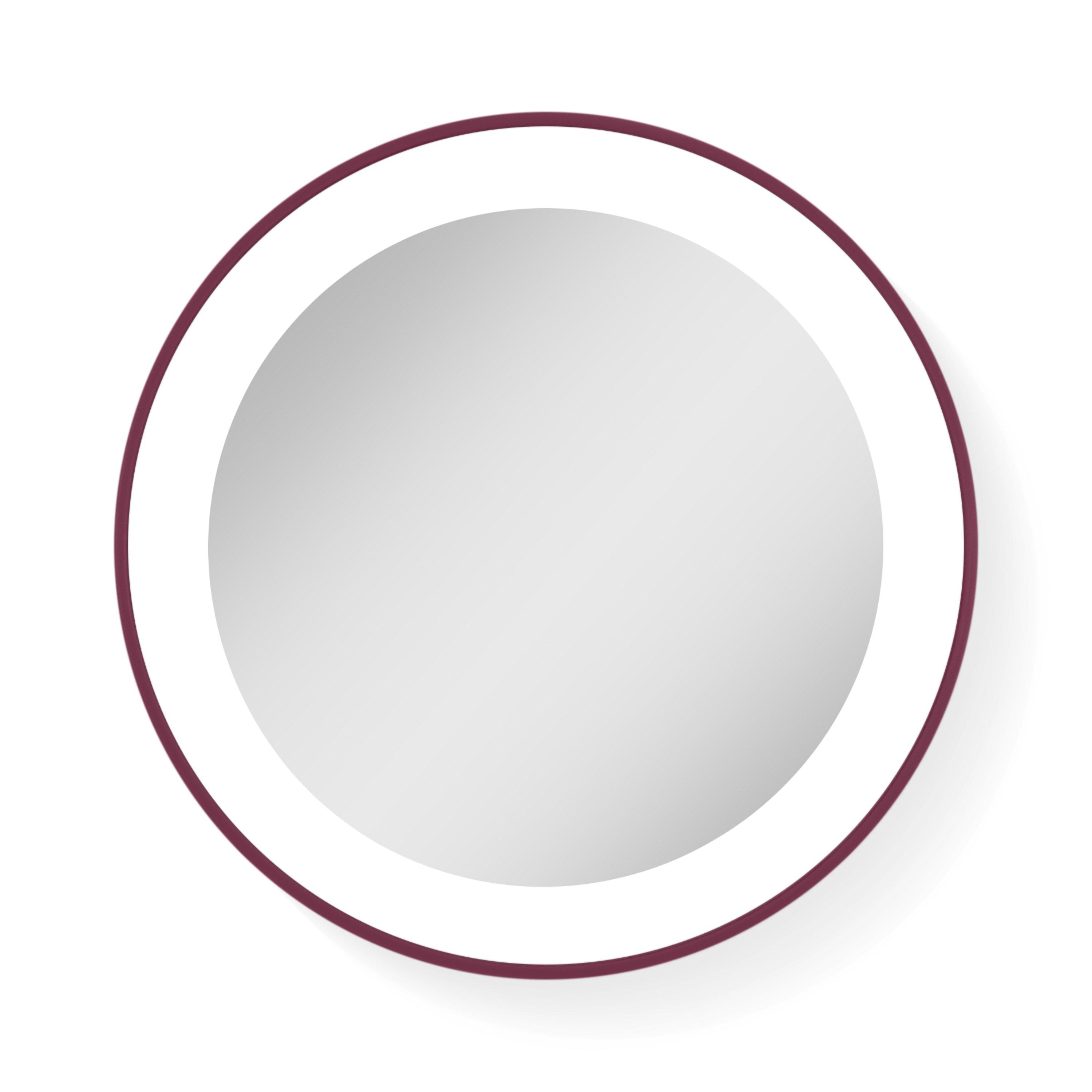 Zadro LED Ring Lighted Compact Mirror with 10X, Suction Cups #1