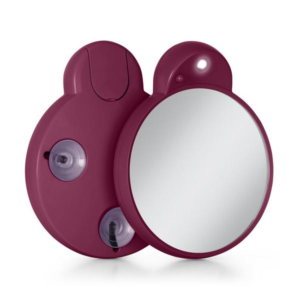 Zadro LED Lighted Compact Mirror with 10X, Suction Cups #1