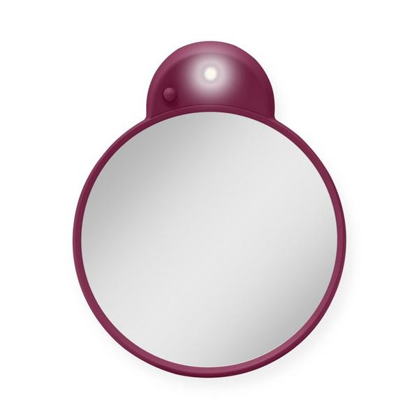 Zadro LED Lighted Compact Mirror with 10X, Suction Cups #3