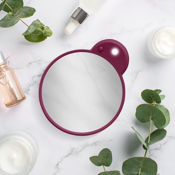 Zadro LED Lighted Compact Mirror with 10X, Suction Cups #8