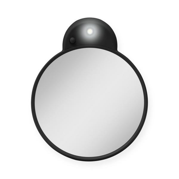 Zadro LED Lighted Compact Mirror with 10X, Suction Cups #3