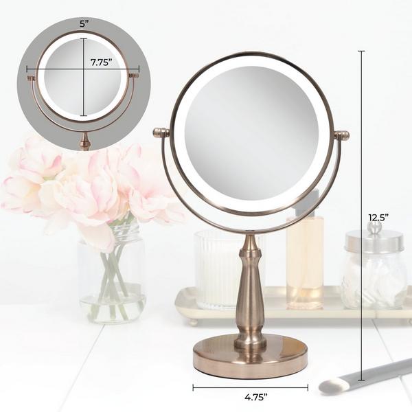 Zadro LED Lighted Makeup Mirror with 8X/1X Magnification #4