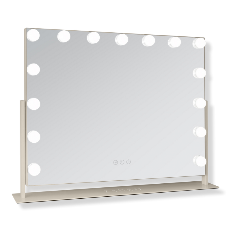 Zadro - Neutral Hollywood LED Horizontal Vanity Makeup Mirror