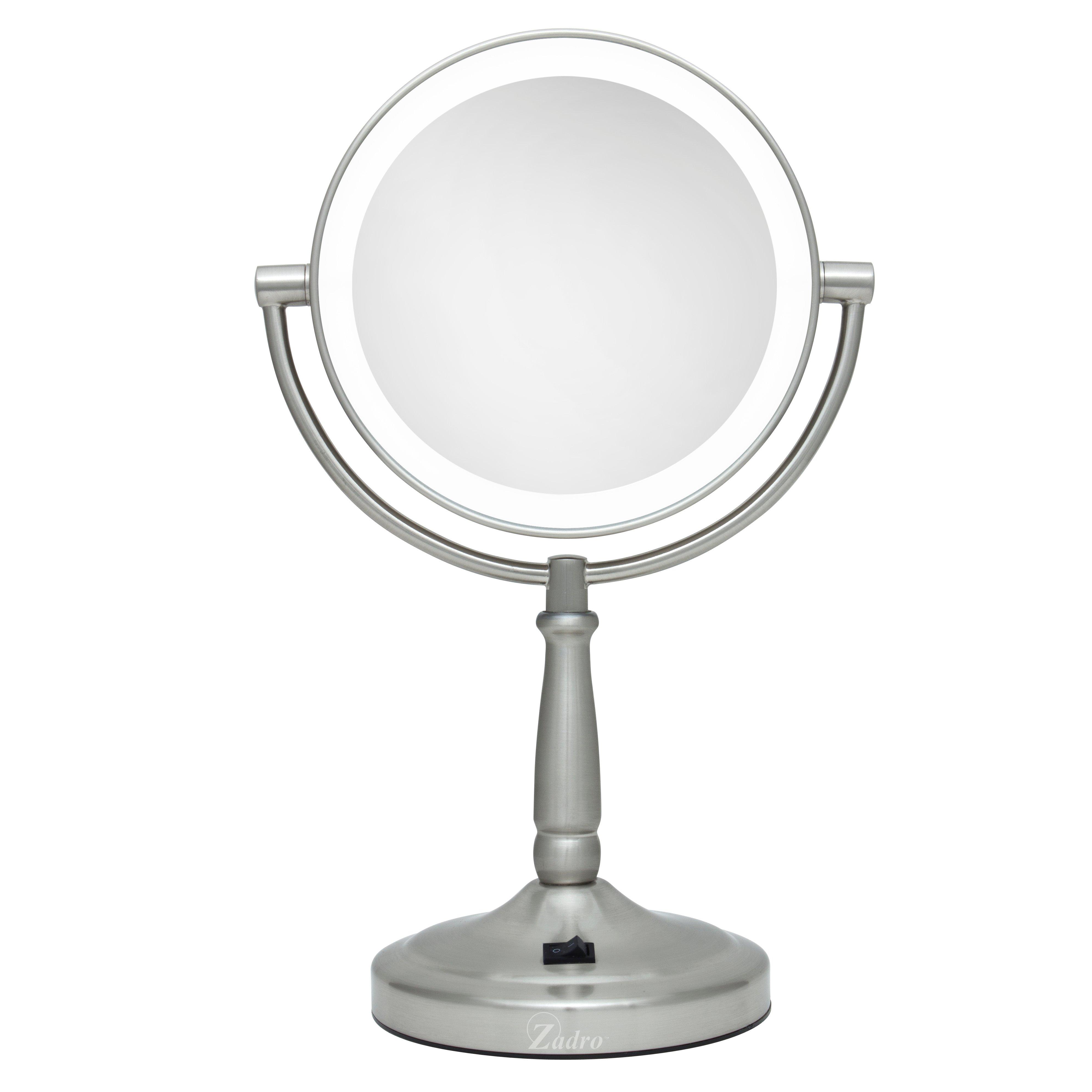 Zadro Cordless LED Lighted Makeup Mirror with 5X/1X #1