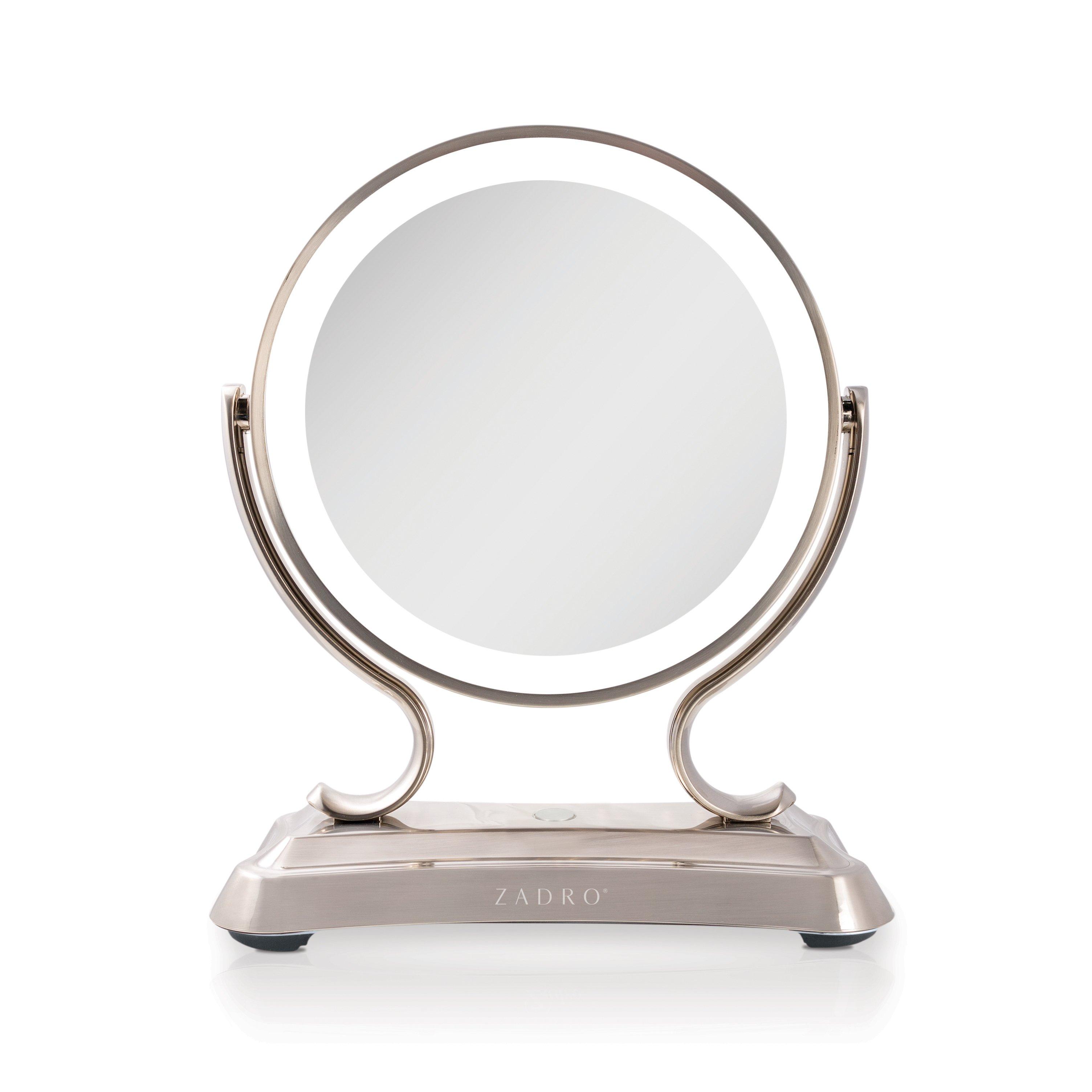 Zadro Glamour LED Lighted Makeup Mirror with 5X/1X Magnification #1