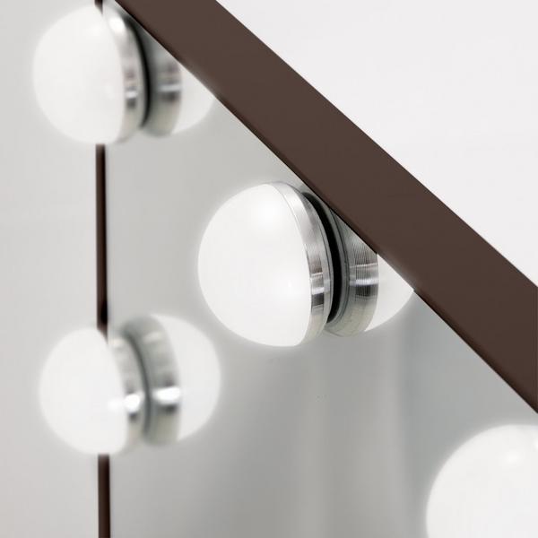 Zadro Hollywood LED Vertical Countertop Makeup Mirror #5