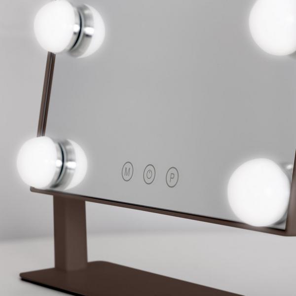 Zadro Hollywood LED Vertical Countertop Makeup Mirror #6