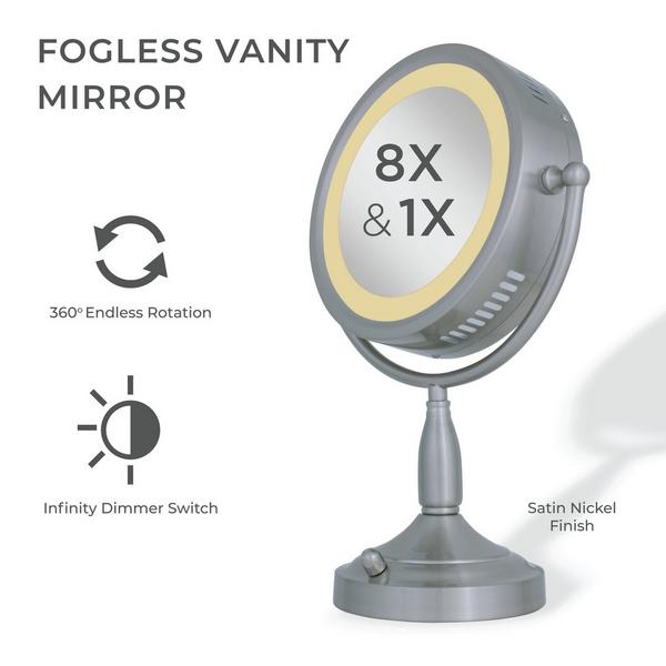 Zadro LED Lighted Makeup Mirror with 8X/1X Magnification #2