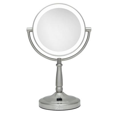 Zadro Cordless LED Lighted Makeup Mirror with 10X/1X