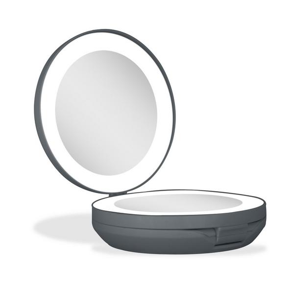Zadro Folding LED Lighted Travel Mirror with 10X/1X #3