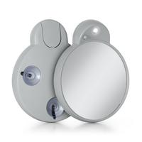 LED Lighted Compact Mirror with 10X, Suction Cups