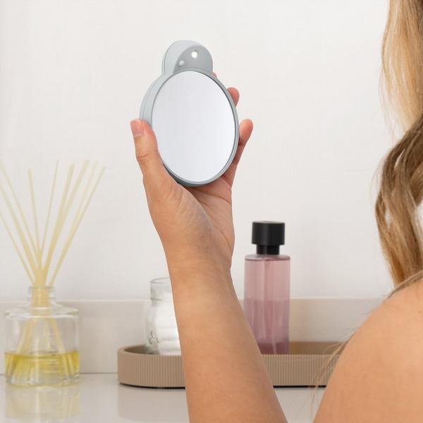 Zadro LED Lighted Compact Mirror with 10X, Suction Cups #7