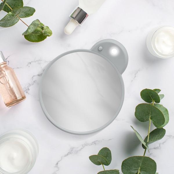 Zadro LED Lighted Compact Mirror with 10X, Suction Cups #8