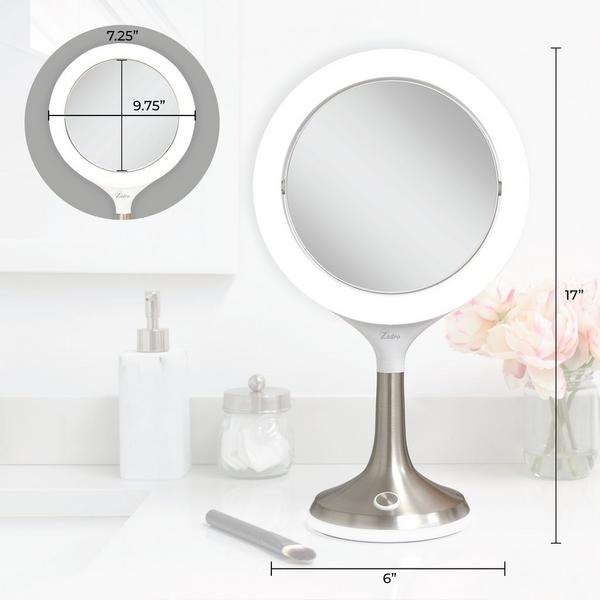 Zadro Solana, LED Lighted Makeup Mirror with 8X/1X, Touch Control #3