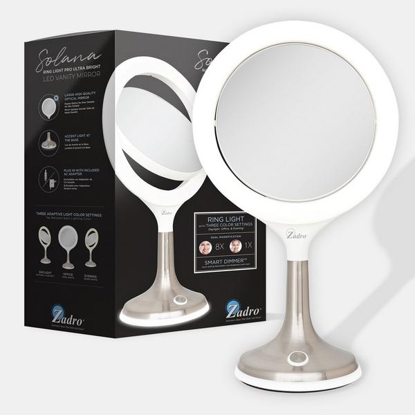Zadro Solana, LED Lighted Makeup Mirror with 8X/1X, Touch Control #7