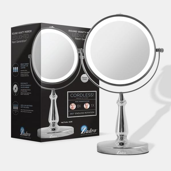 Zadro LED Lighted Makeup Mirror with 8X/1X Magnification #5