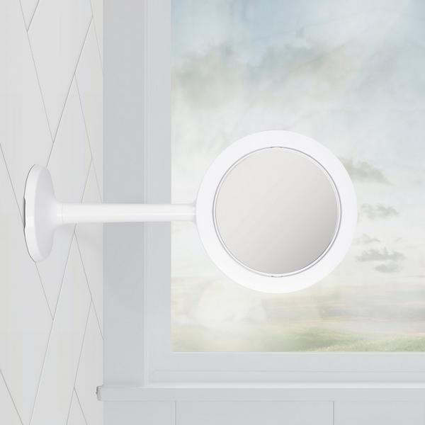 Zadro Hudson, LED Lighted Makeup Mirror with 8X/1X, Suction Cup #8