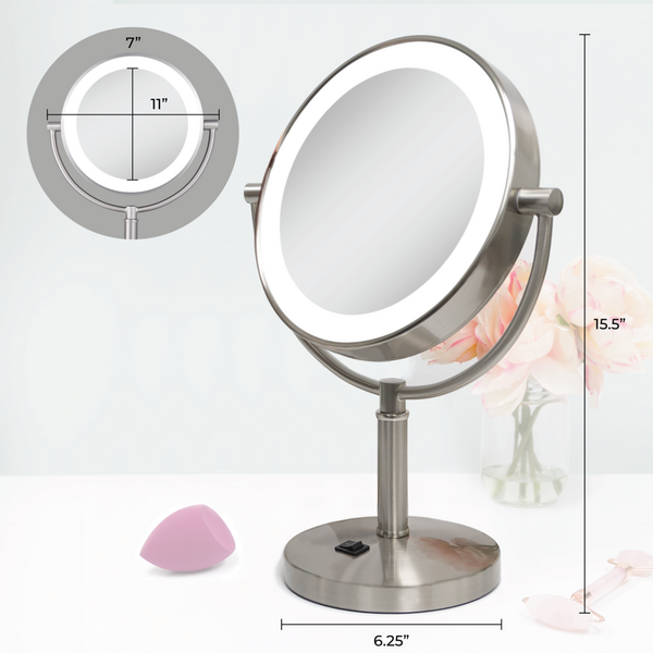 Zadro Laguna, LED Lighted Makeup Mirror with 10X/1X #4