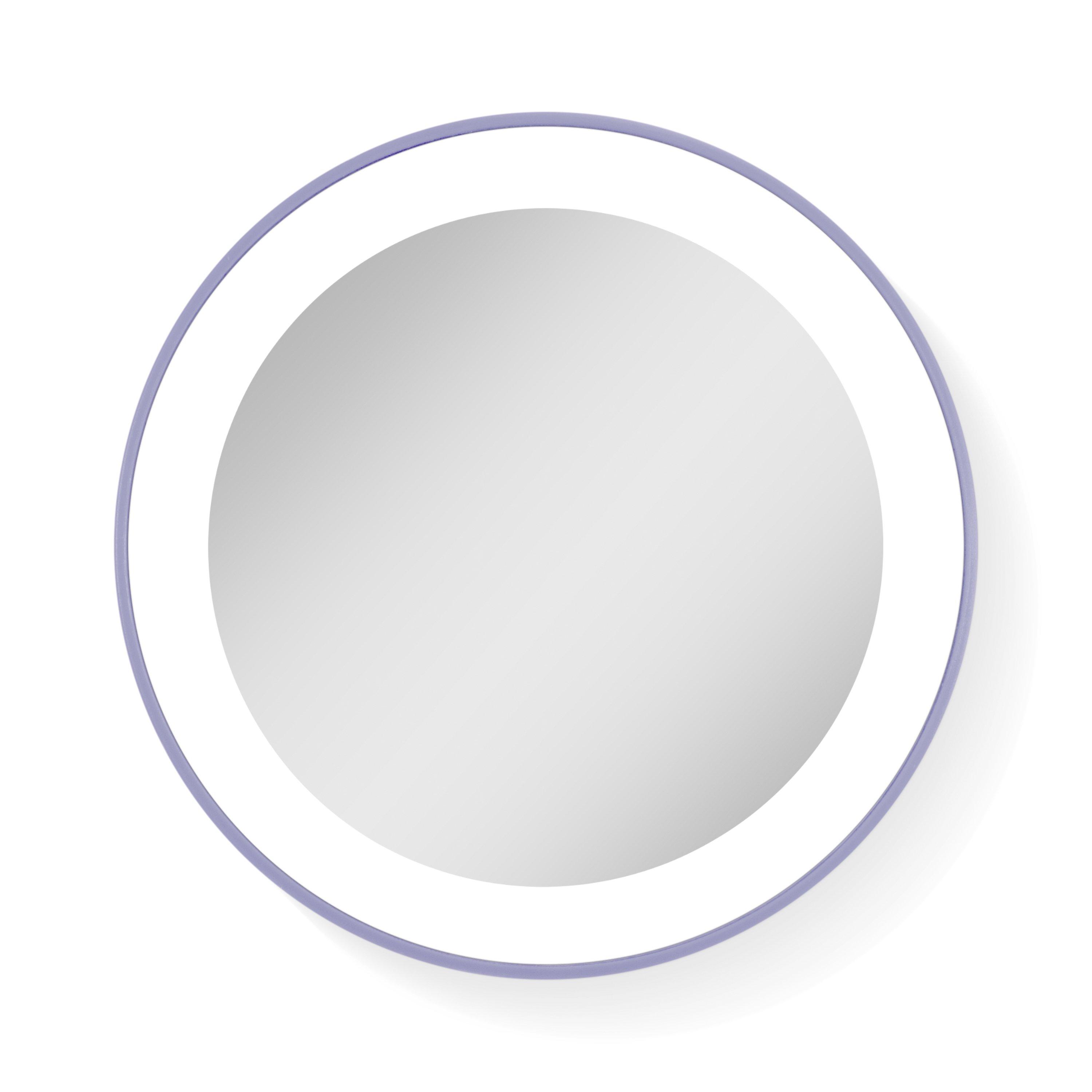 Zadro LED Ring Lighted Compact Mirror with 10X, Suction Cups #1