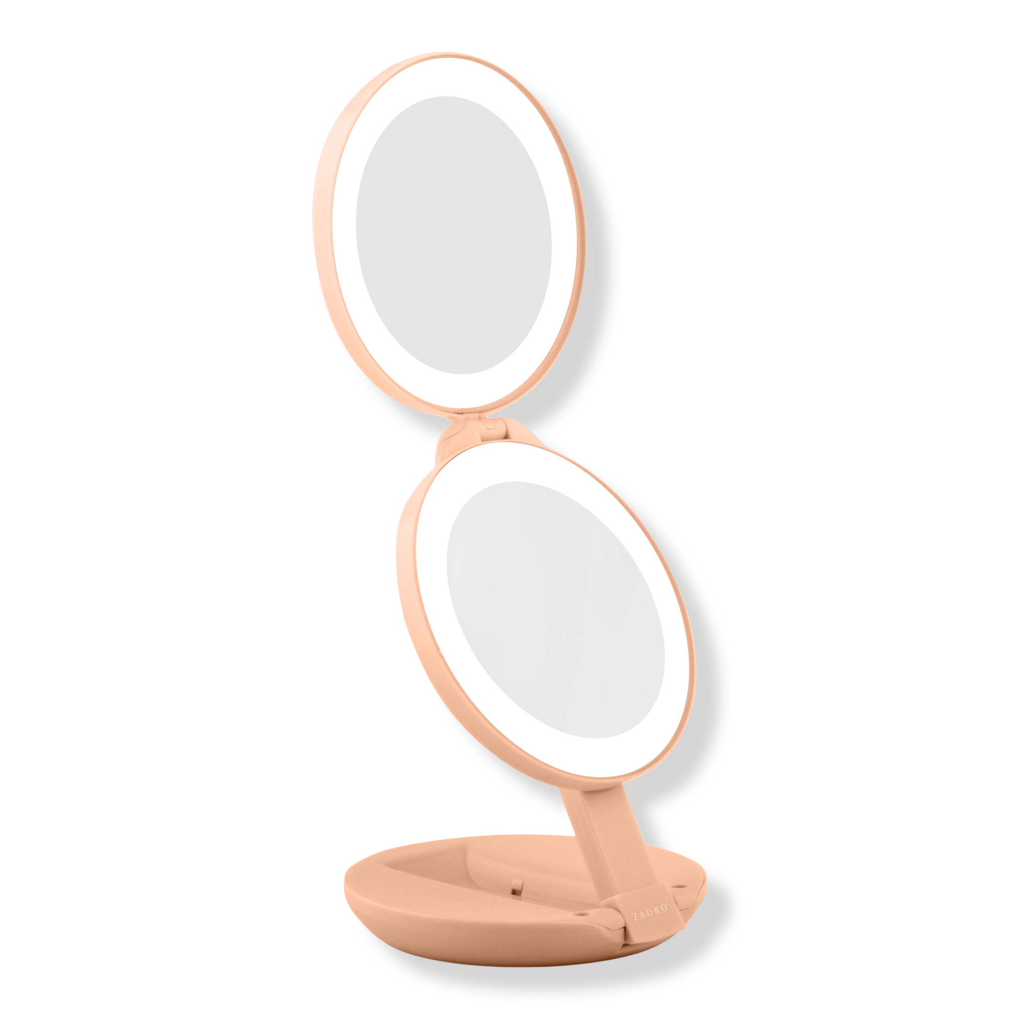 Zadro Folding LED Lighted Travel Mirror with 10X/1X #1