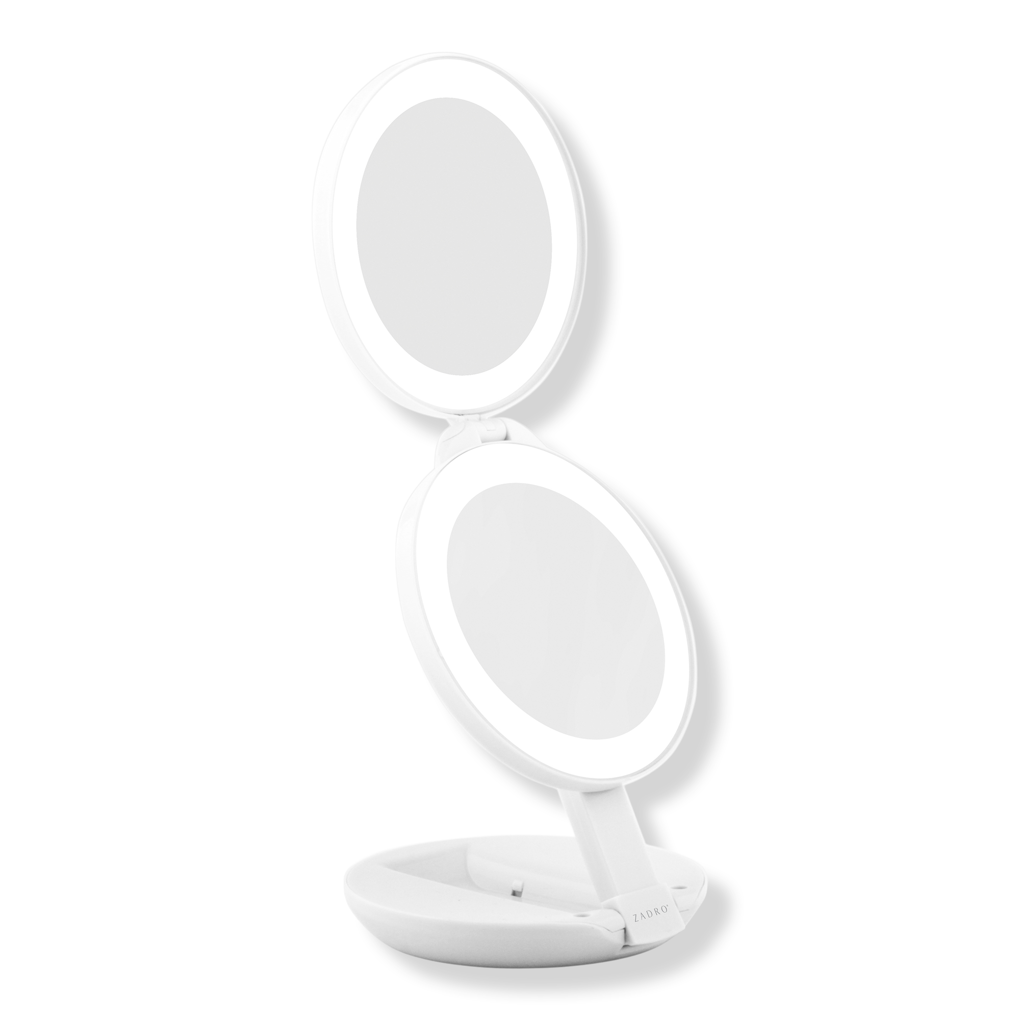 Zadro Folding LED Lighted Travel Mirror with 10X/1X #1