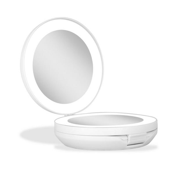 Zadro Folding LED Lighted Travel Mirror with 10X/1X #3