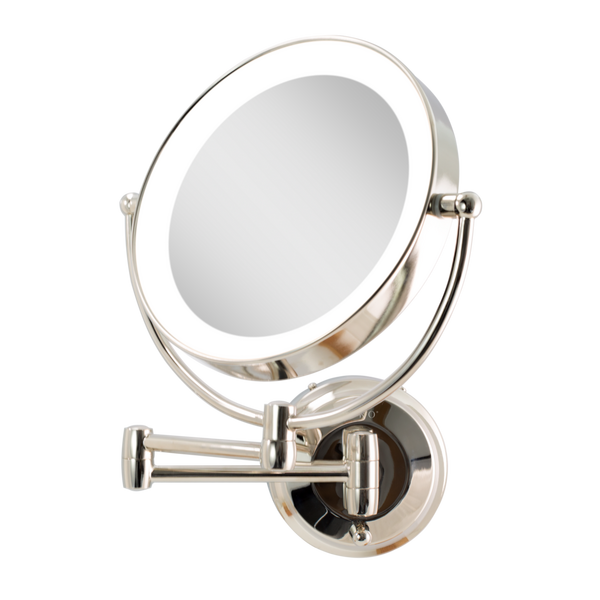 Zadro Lighted Wall Mounted Makeup Mirror with 10X/1X Battery/Cord #6