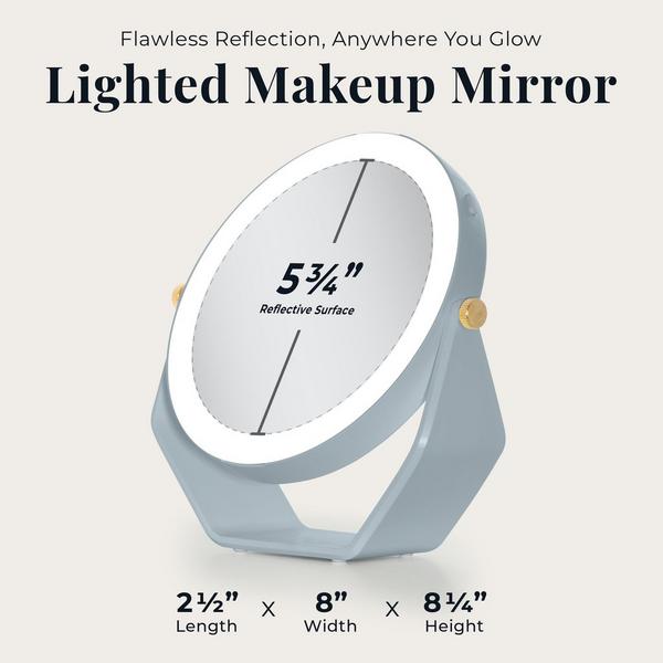 Zadro LED Lighted Makeup Mirror with 5X/1X Magnifications #4