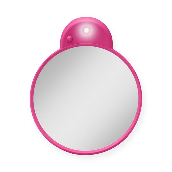 Zadro LED Lighted Compact Mirror with 10X, Suction Cups #3